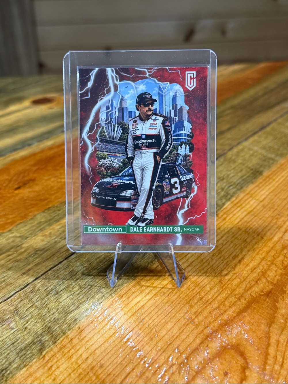Dale Earnhardt Sr Custom Downtown Nascar Card